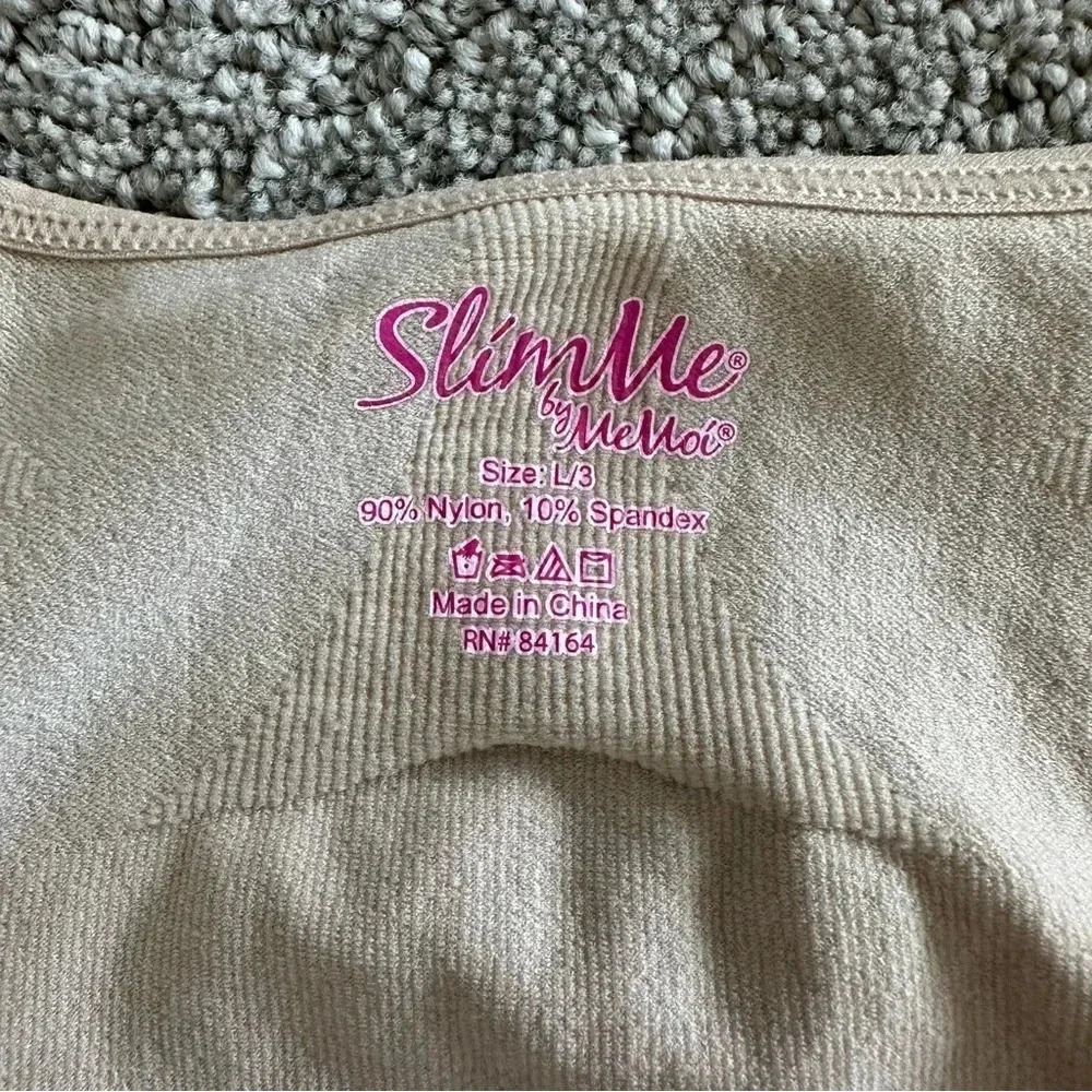 SlimMe By Memoi Braless Shaping Slip Dress‎ Size L - Picture 4 of 5